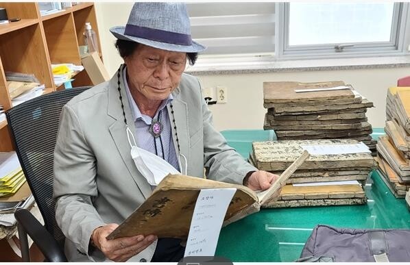 '왜군 무덤' 진도 왜덕산 세상에 알린 박주언 진도문화원장