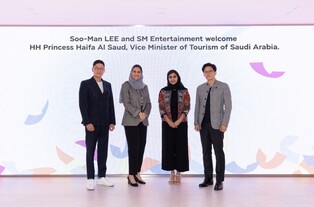 SM Entertainment discusses holding SM Town with Princess of Saudi Arabia