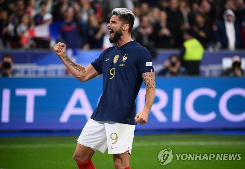 프랑스, 네이션스리그 첫승 '잔류 보인다'…지루 최고령 골