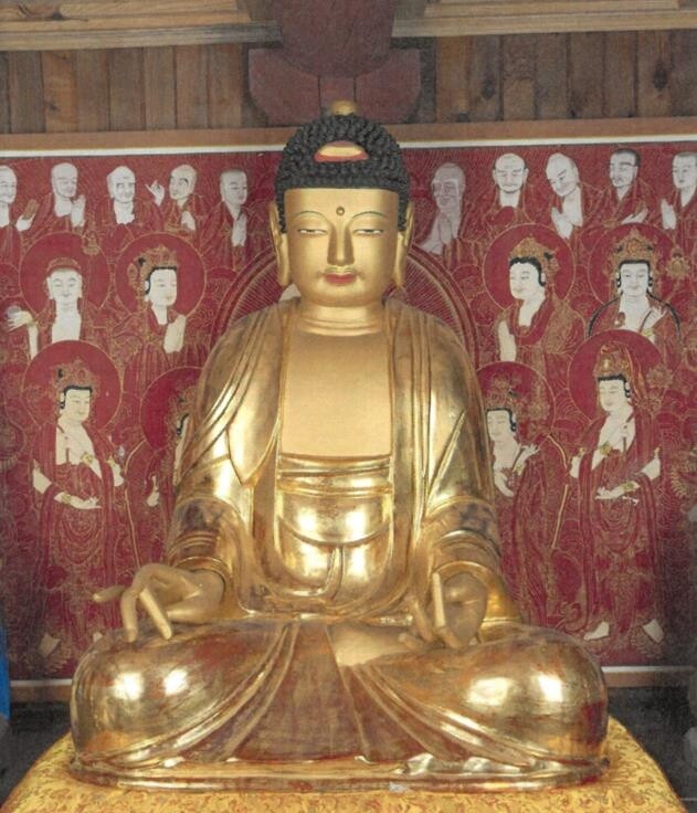 무안 축성각 목조아미타여래좌상, 도 지정문화재 예고