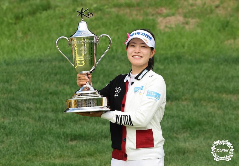 S. Korean golfer inspired by mere sight of LPGA legends