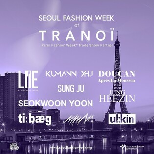 'Seoul Fashion Week at Tranoi Paris Fashion Week' to feature 9 Korean designer brands