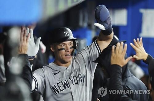 '60홈런' 돌파한 저지, 타격 3관왕 질주…MVP도 유력