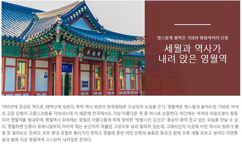 영월, 열차 여행지 우뚝…반려견 전용 열차도 추진