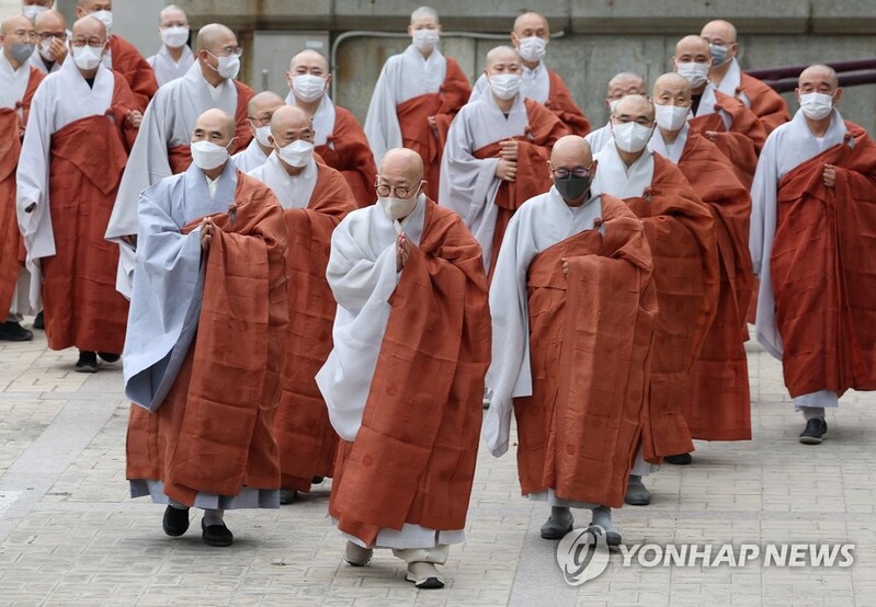 조계종 새 총무원장 진우스님 취임…첫 집행부 인선 발표(종합)