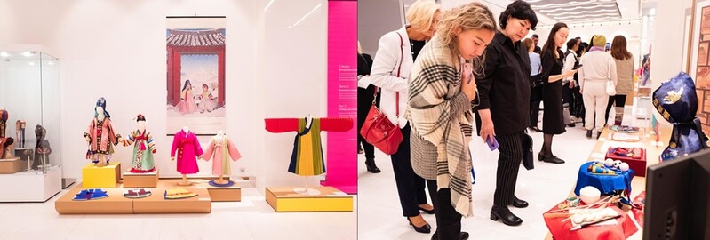 카자흐스탄 수도서 한-카자흐 수교 기념 아동 한복 특별전