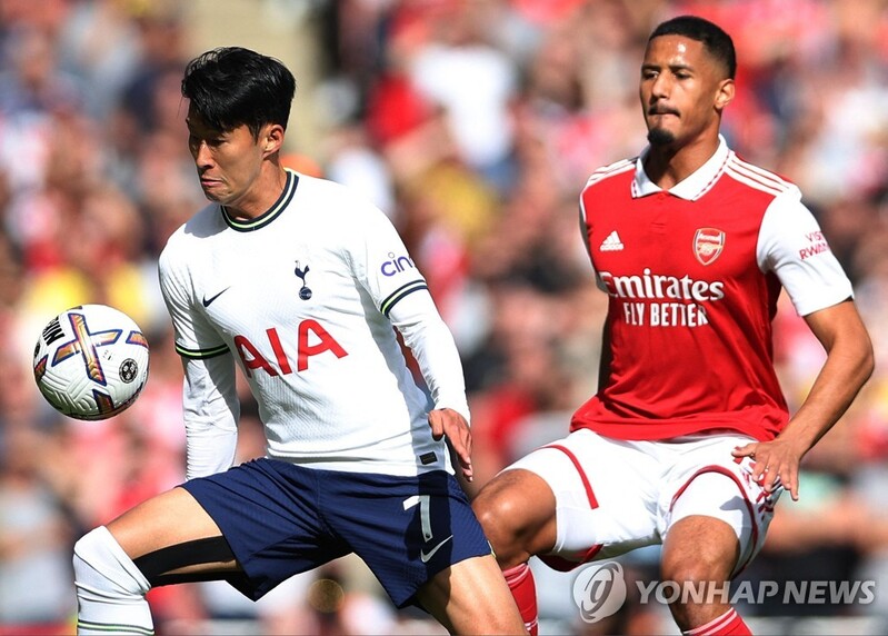 슈팅 0개로 침묵한 손흥민, '북런던 더비' 5∼6점대 평점