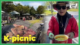 Enjoy picnic at Nanji Camp Ground beside Han river