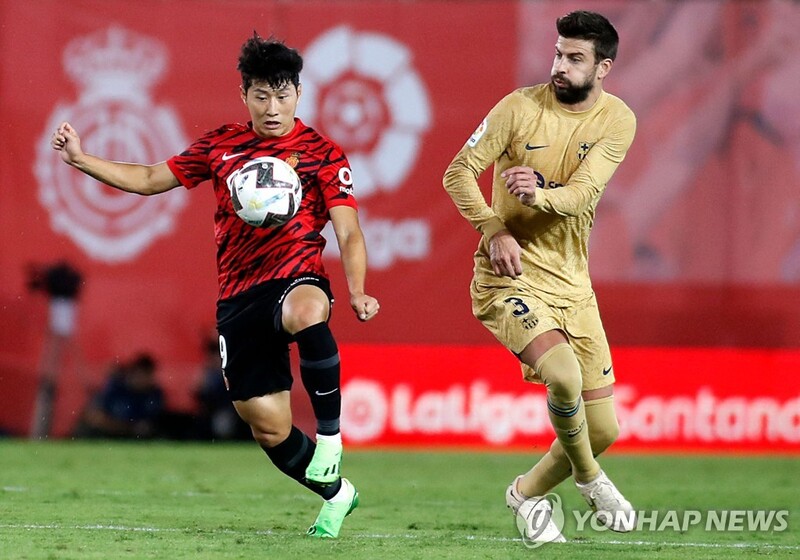 '이강인 팀내 최고 평점' 마요르카, 바르셀로나에 0-1 석패