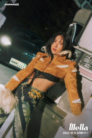 Mamamoo Hwasa's individual teaser photos for title track '1llella' drops