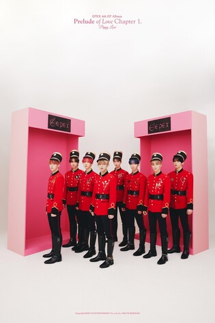 First group concept photo of EPEX for fourth EP ‘Puppy Love'