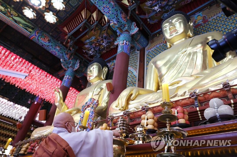 새 총무원장 진우스님 "불교 중흥역사 열겠다"…취임법회 봉행