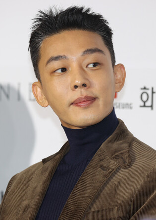Yoo Ah-in at  2022 Buil Film Awards in Busan