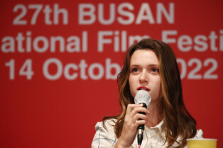 Actress Juliette Jouan of 'Scarlet' at BIFF
