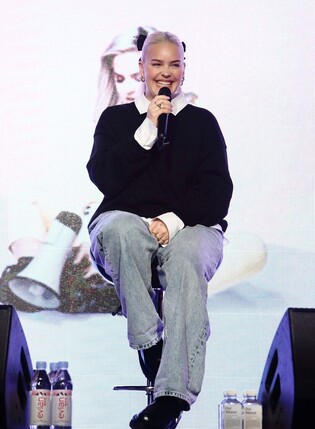 UK pop star Anne Marie participates in book talk