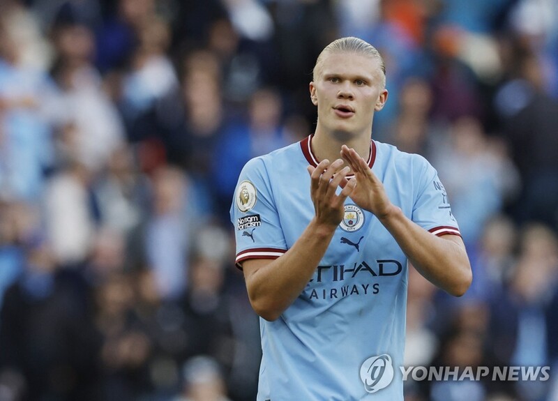 '괴물' 홀란, 10경기 연속 득점에 시즌 20호골…'아니 벌써'