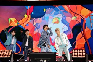 Photos of WINNER during 'Powerful Daegu K-pop Concert' at Kyungpook National University