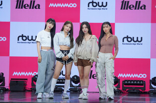 MAMAMOO during 12th mini album 'Mic_On' media showcase