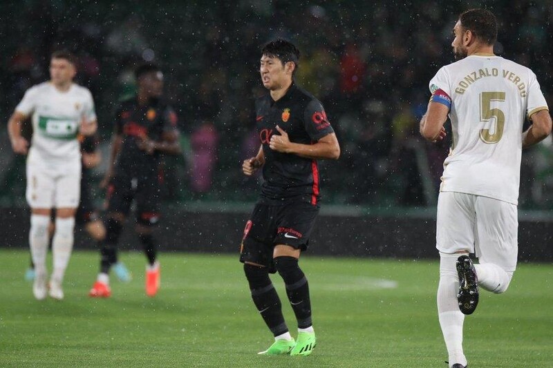 '이강인 선발' 마요르카, 엘체와 1-1 무승부…2경기 무승