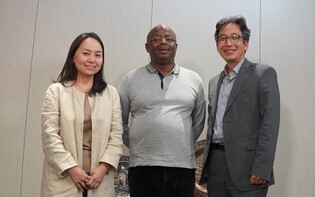 Jo Eugene ICCROM World Heritage Leadership Programme manager and Chung Yong-jae ICCROM Council member
