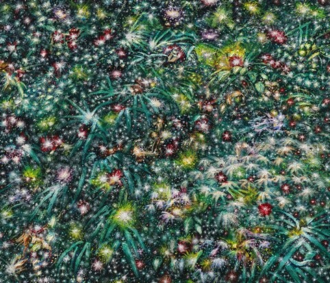 캔버스 위에 쌓은 시간…허수영 학고재갤러리 개인전