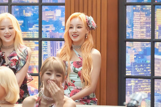 GIDLE talking during X-LOVE-SHOW