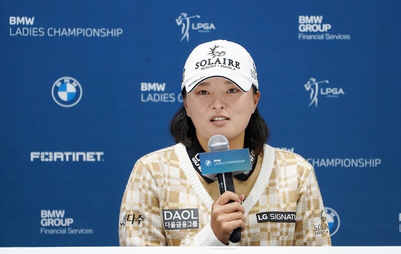 세계 1∼3위 고진영·티띠꾼·이민지, BMW 대회 1R 동반 라운드