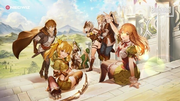 네오위즈, 모바일RPG '브라운더스트 스토리' 사전예약 시작