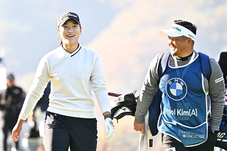S. Korean amateur golfer takes advice from world No. 1 to heart