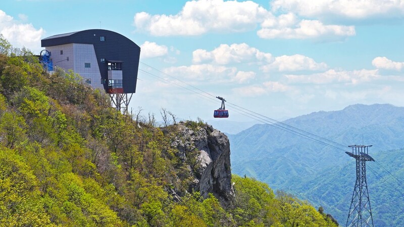 최북단·해발 1천178m 최고도 화천 '백암산 케이블카' 21일 개장