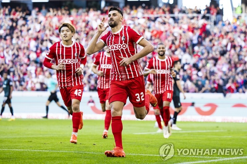 '정우영 결장' 프라이부르크, 브레멘 2-0 격파…리그 3위 유지