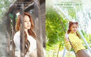 Concept photos of girl group Nature for third mini album 'NATURE WORLD: CODE W'