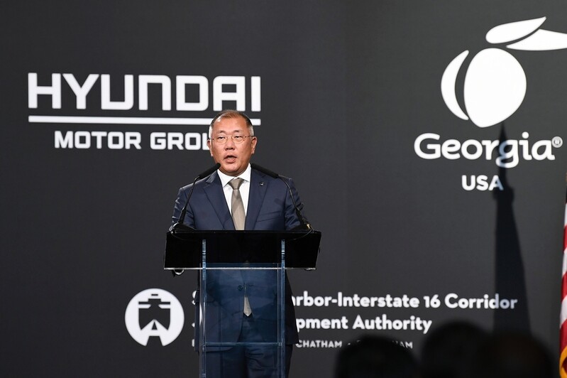 (LEAD) Hyundai holds groundbreaking ceremony for U.S. EV plant