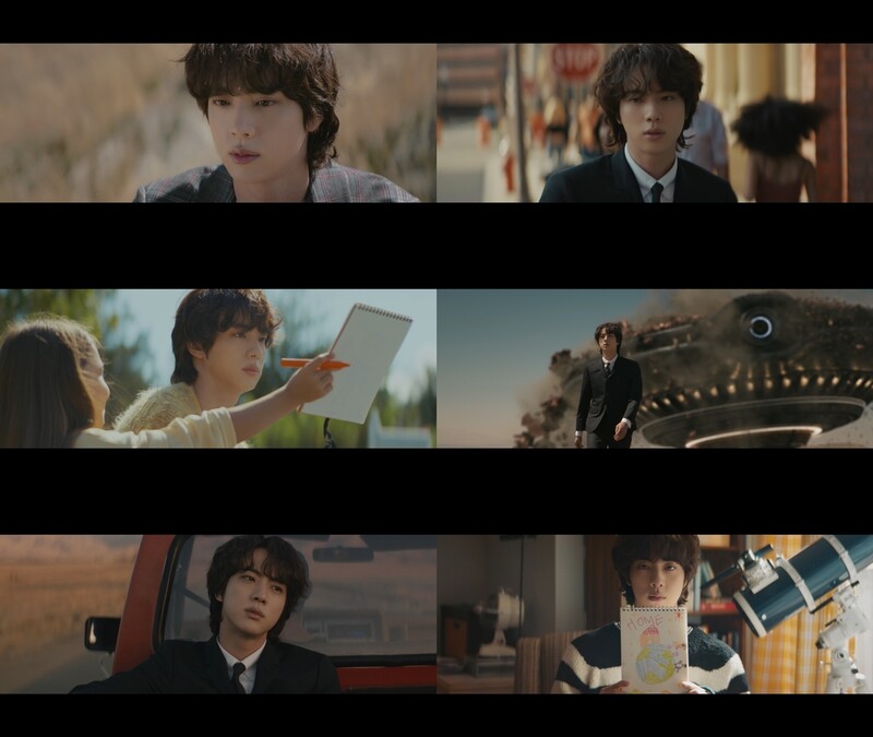(2nd LD) BTS' Jin makes solo debut with 'The Astronaut'