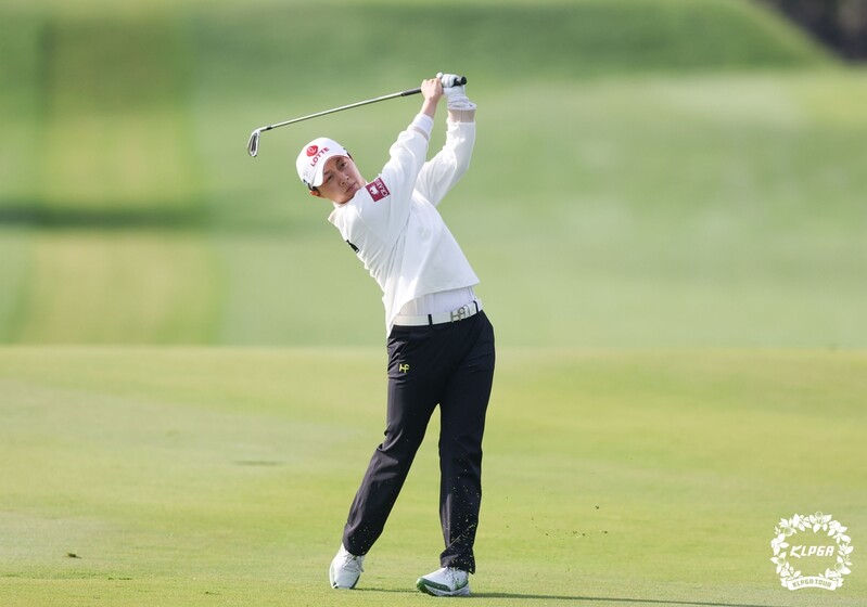 디펜딩 챔프 김효주, 막판 뒷심으로 '타이틀 방어' 불씨 살렸다