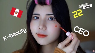 A woman in her 20s launched a K-beauty brand in Peru! (Español Subtitles)