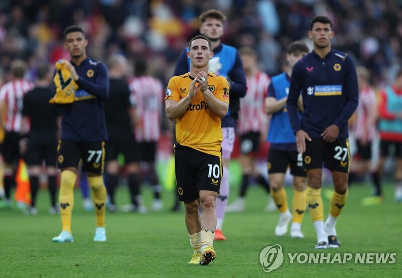 '황희찬 결장' 울버햄프턴, 브렌트퍼드와 1-1 무승부