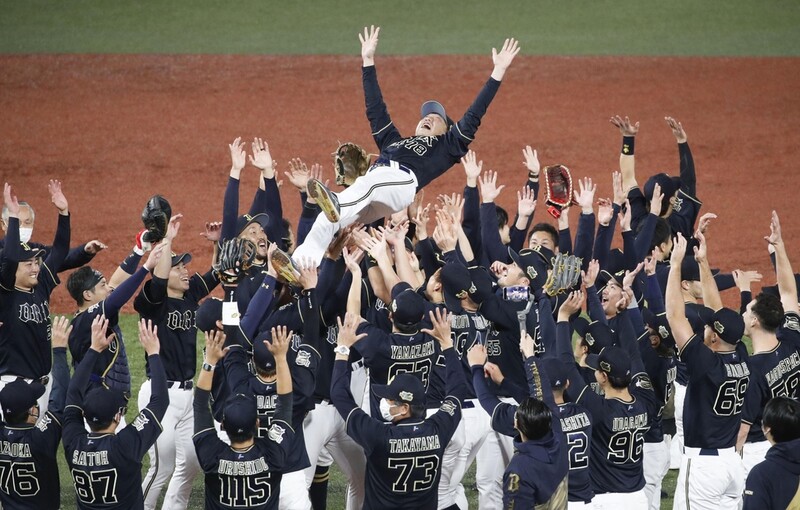 1무 2패 뒤 4연승…오릭스, 26년 만에 일본시리즈 우승