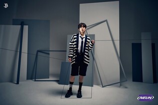 Official photos of Just B Geonu for third mini album '= (NEUN)'