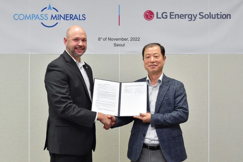 LG Energy Solution secures long-term lithium carbonate supply from U.S. producer