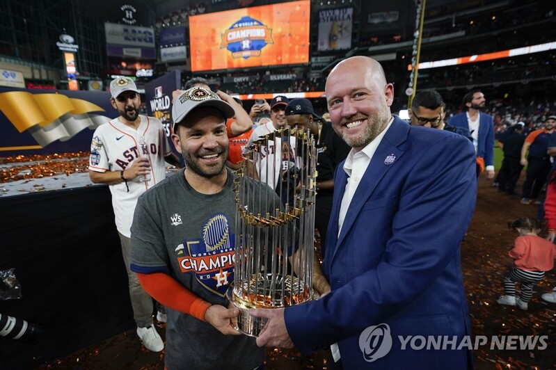 MLB 휴스턴, 월드시리즈 우승 엿새 만에 단장 사실상 해임