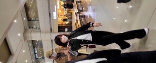 Photos of Park Eun-bin in Incheon International Airport