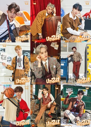 Individual concept photos of boy group TO1 for fourth mini album 'UP2U'