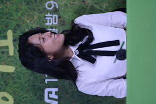 Photos of actress Kim Seol-hyun and actor Im Si-wan at press conference of 'Summer Strike'