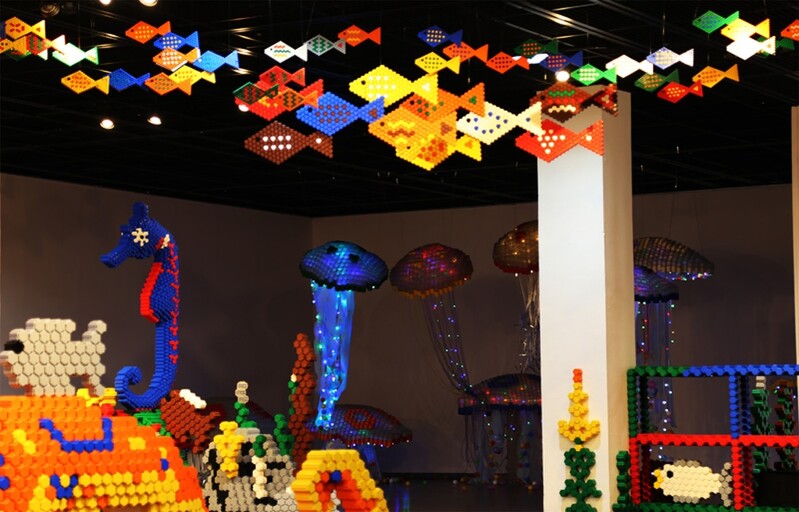 10만개의 블록 아트로 만나는 별주부전