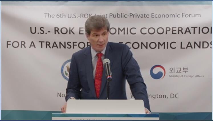 U.S. committed to continuing dialogue with S. Korea over EV tax credit issue: state dept. official