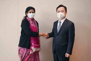 (LEAD) S. Korea, India discuss supply chain cooperation, investment