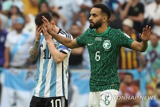 [월드컵] 아르헨티나, 충격 역전패로 우승 2순위서 6위로 미끄럼