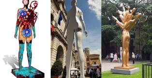 '광화문 세종대왕상' 김영원 작가, 김해시에 작품 3점 기증