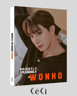 Wonho's photobook edition 'Brightly, Splendidly WONHO'